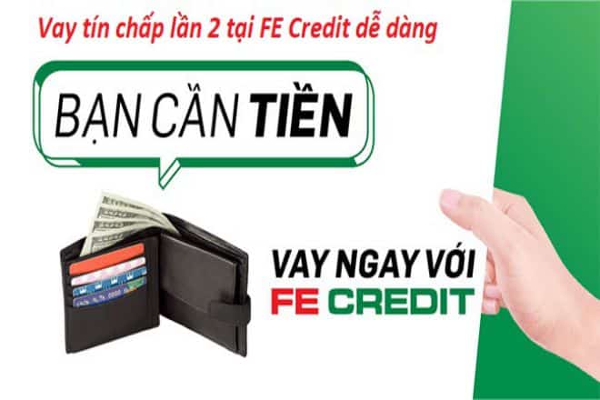 Vay tiền online nhanh tại Fe Credit